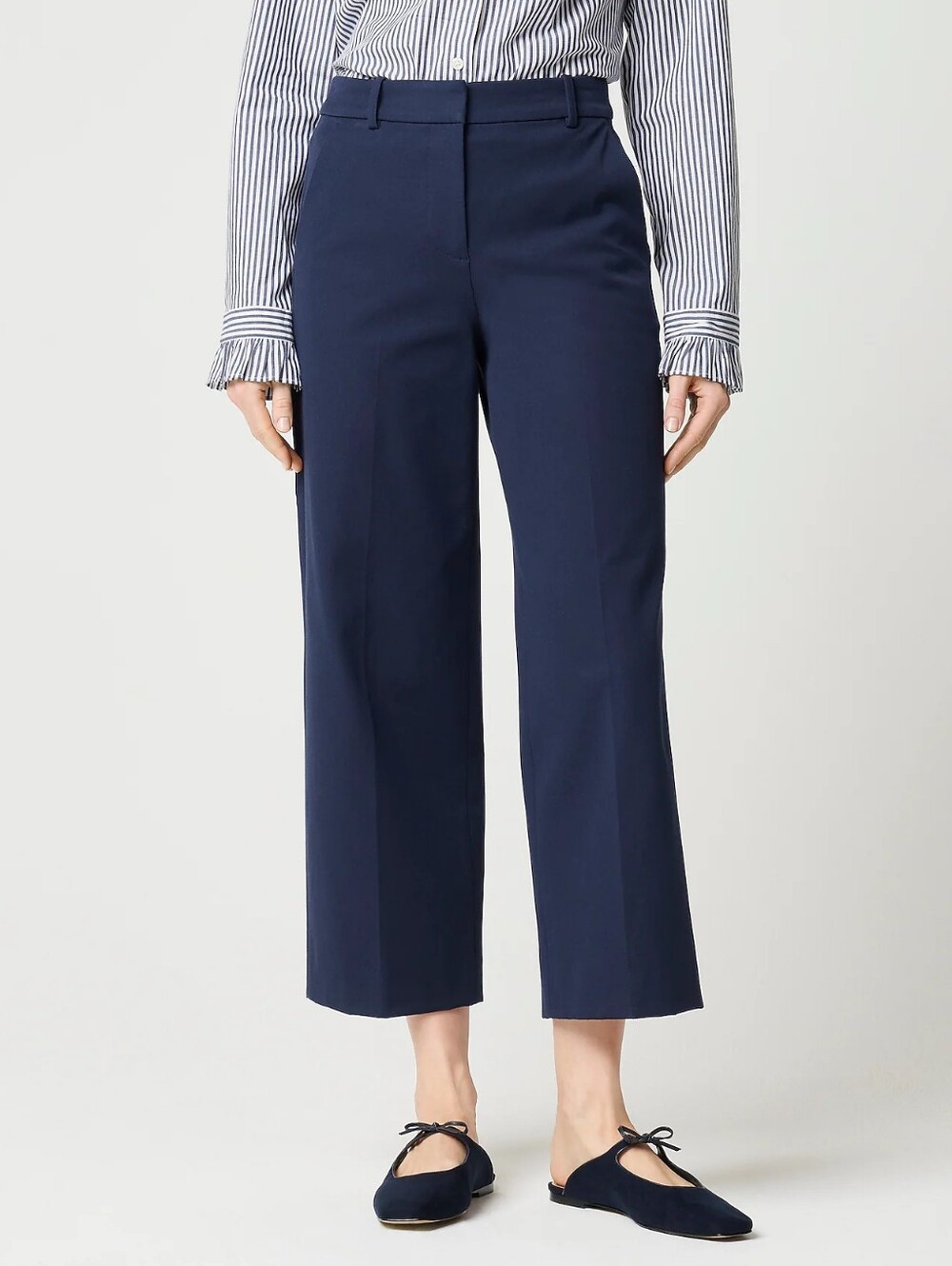 J Crew Factory Remy Wide Leg Pants